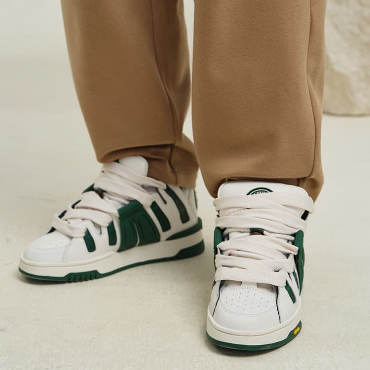 Palladium Skate Тонкие низкие кеды для скейтборда Мужские Зефирный Белый Зеленый