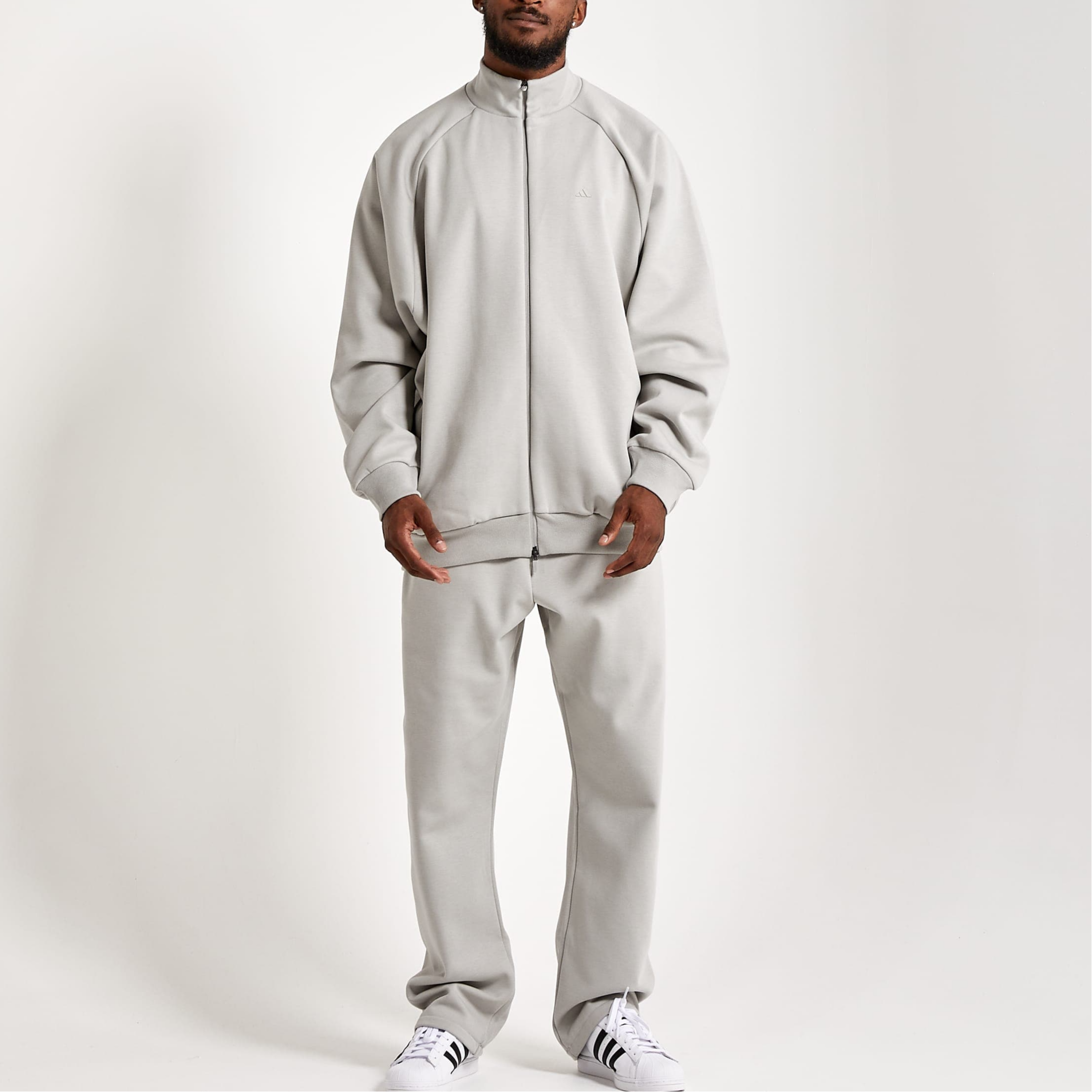 Adidas Originals One Баскетбольные куртки унисекс серые