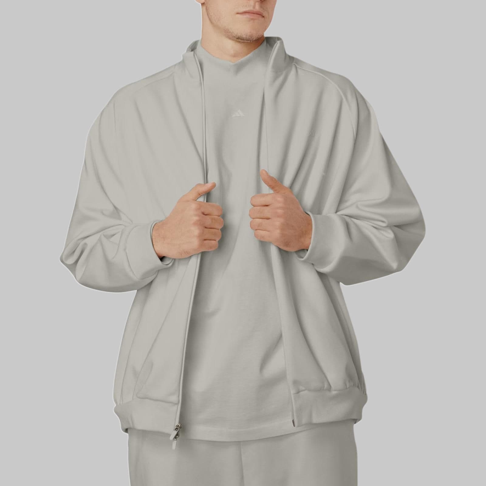 Adidas Originals One Баскетбольные куртки унисекс серые