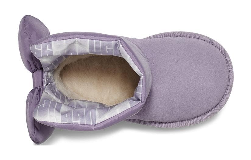 Классические зимние ботинки UGG, новинка, фиолетовые подростки Taro