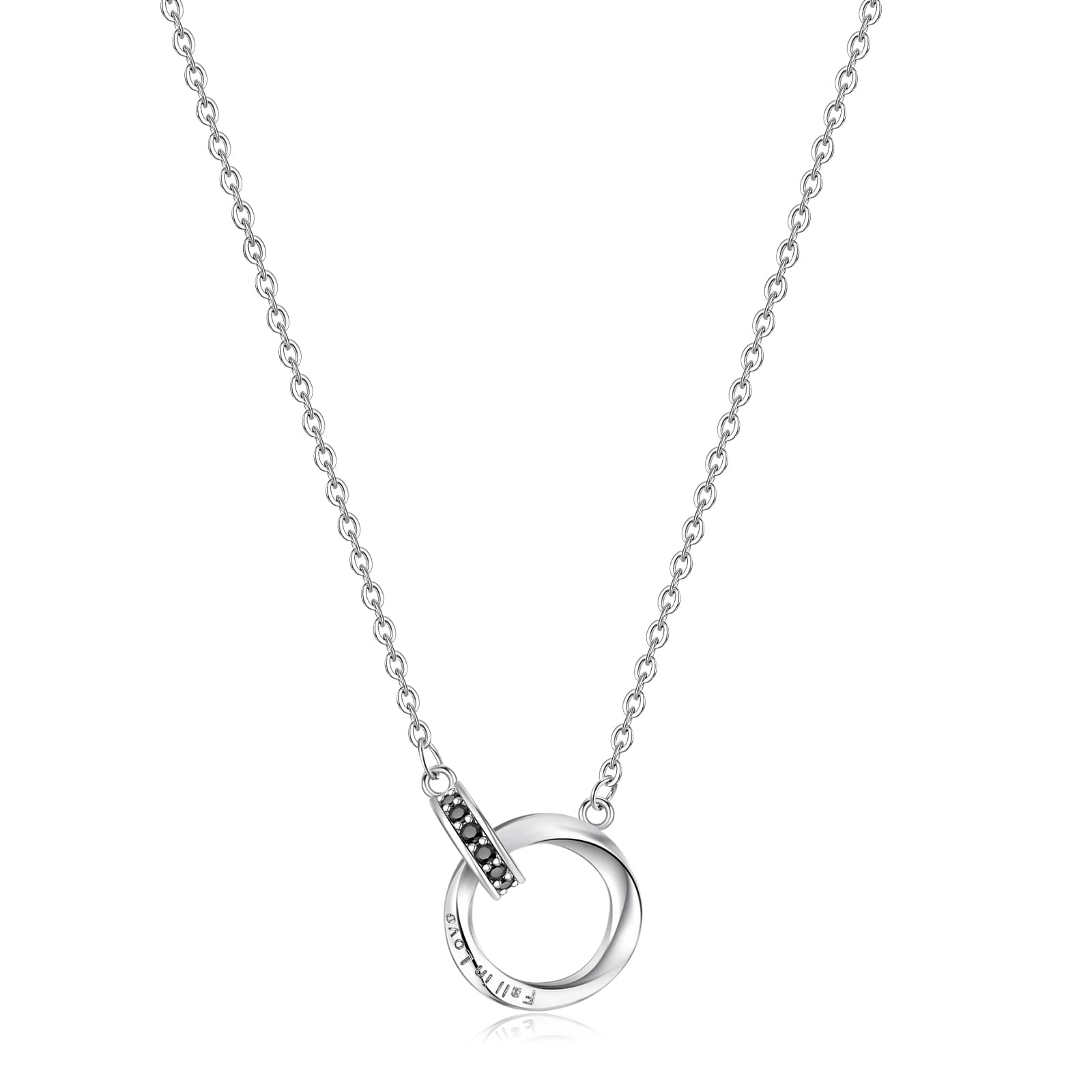 Ожерелья со сверкающими стразами TEEX унисекс