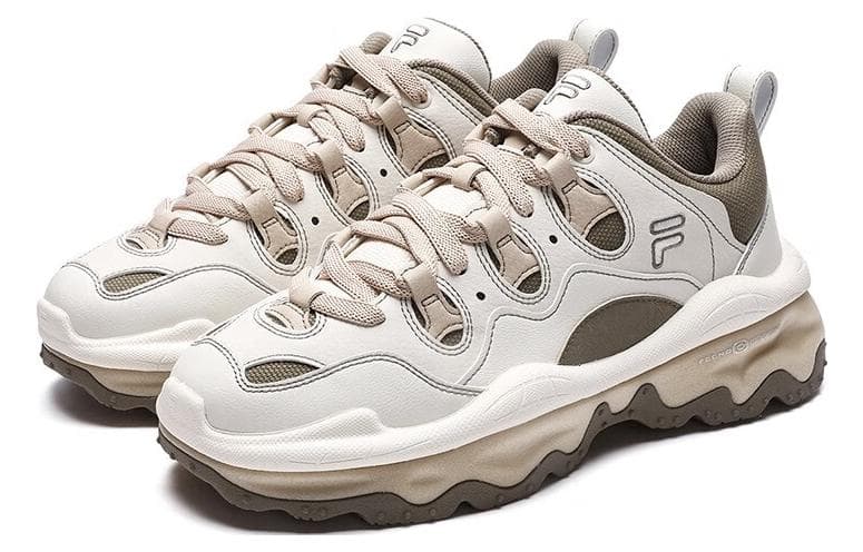 Кроссовки FILA FUSION QD96, цвет «Белый коричневый»