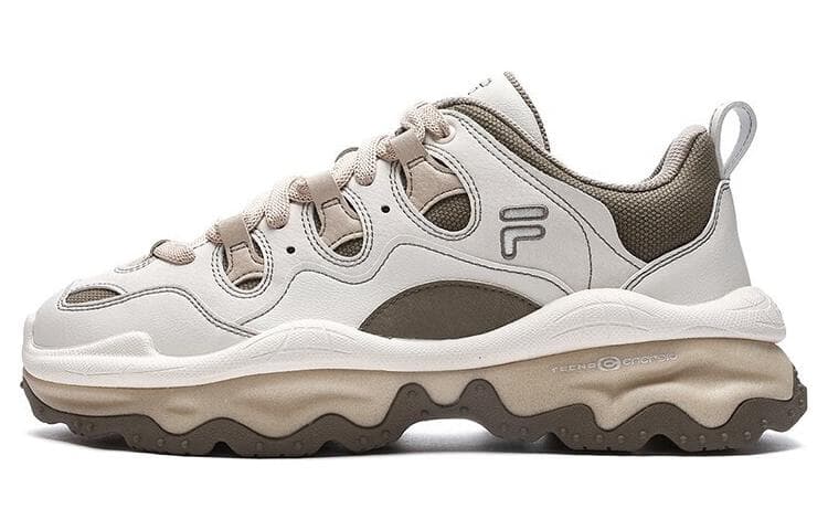 FILA FUSION QD96 Athletic Shoes 'White Brown'