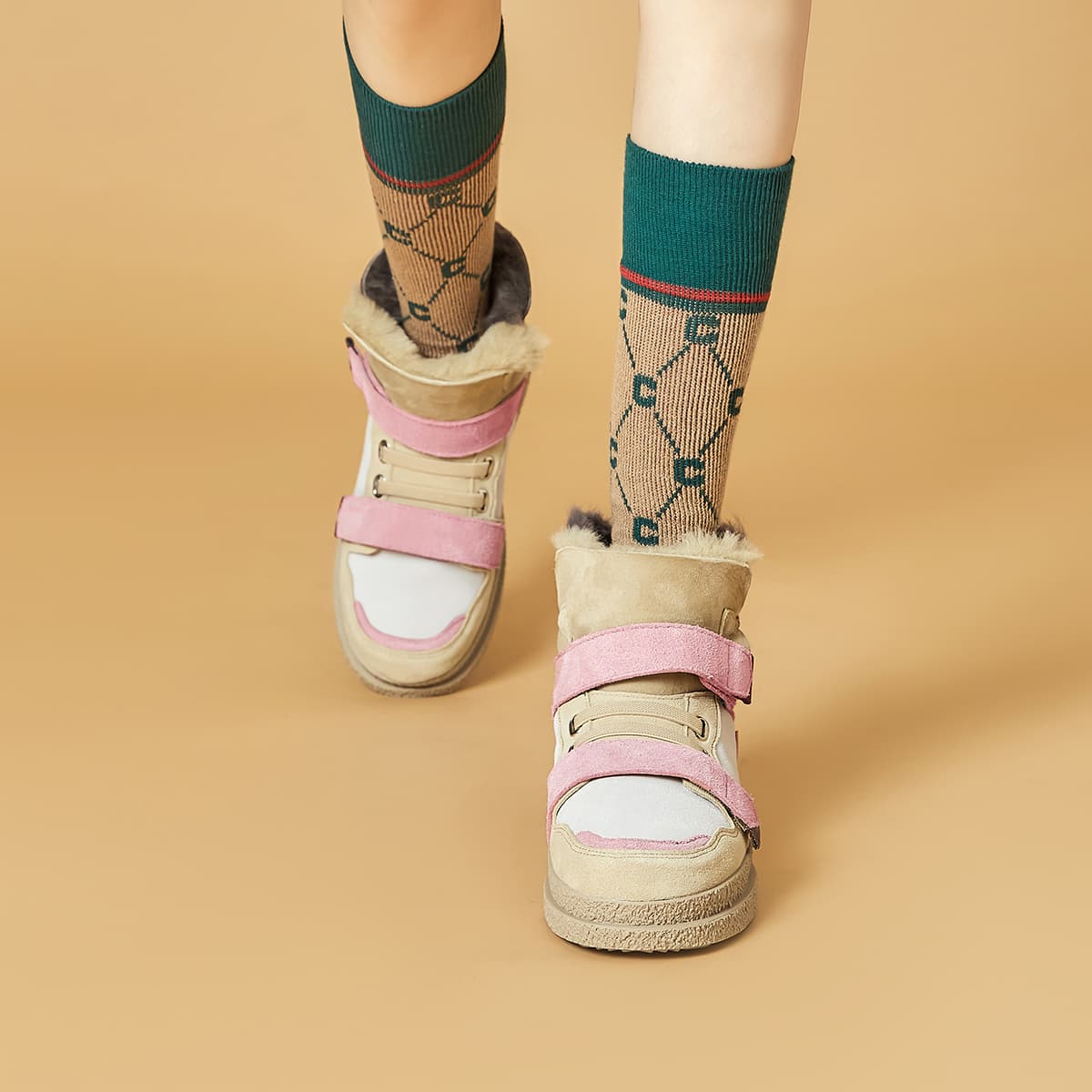 Снегоступы Joy&Mario женские розовые