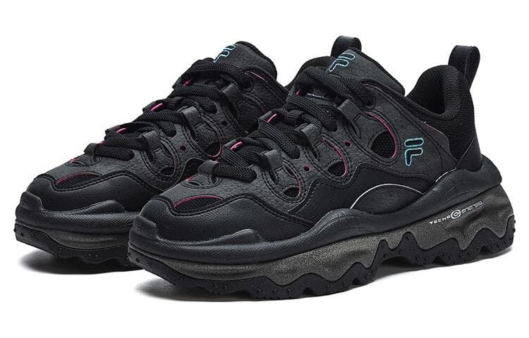 Кроссовки FILA FUSION QD96, 'Core Black', женские