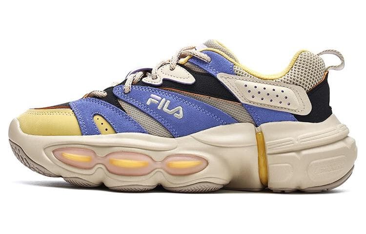FILA Et Fashion Shoes 'Beige Bue Yellow' Women's