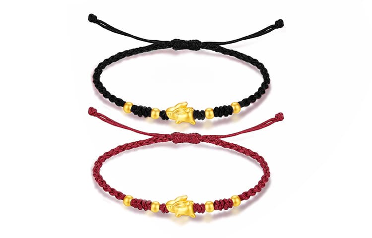 ZHOUBAIFU Золотой браслет унисекс