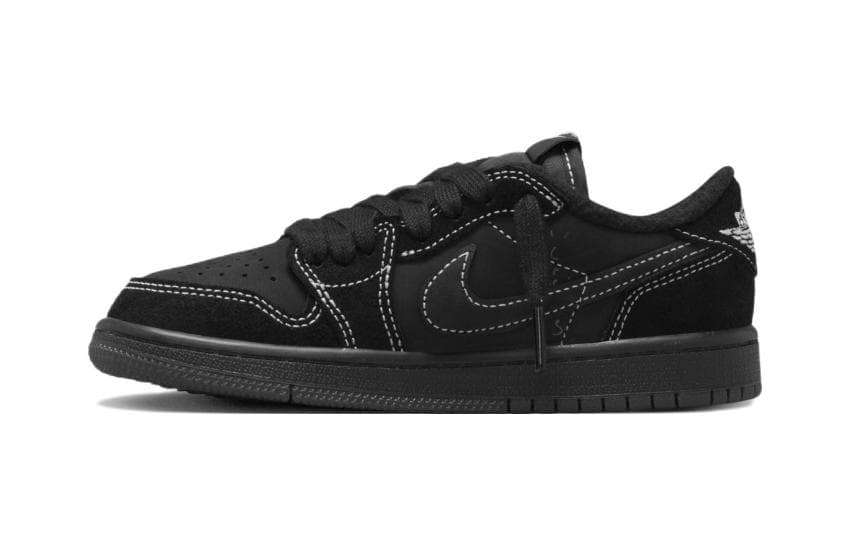 Air Jordan Travis Scott X Air Jordan 1 Retro Low OG SP PS 'Black Phantom'