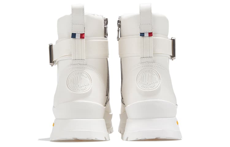 Palladium Palladium Pampa Износостойкие увеличивающие рост нескользящие короткие уличные ботинки унисекс белые