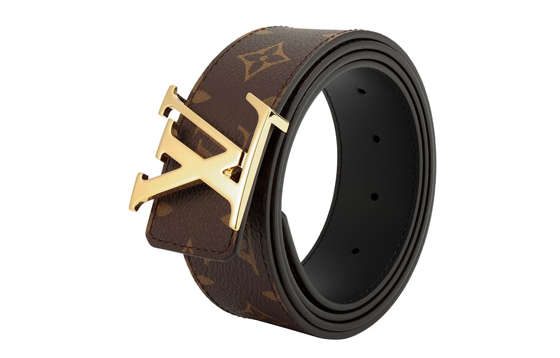 LOUIS VUITTON Ремень Граненый Вернис Амарант