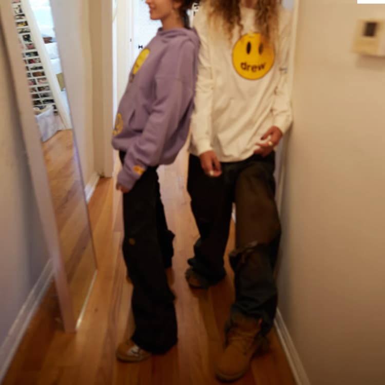 Футболка Drew House Mascot Ls Off-white