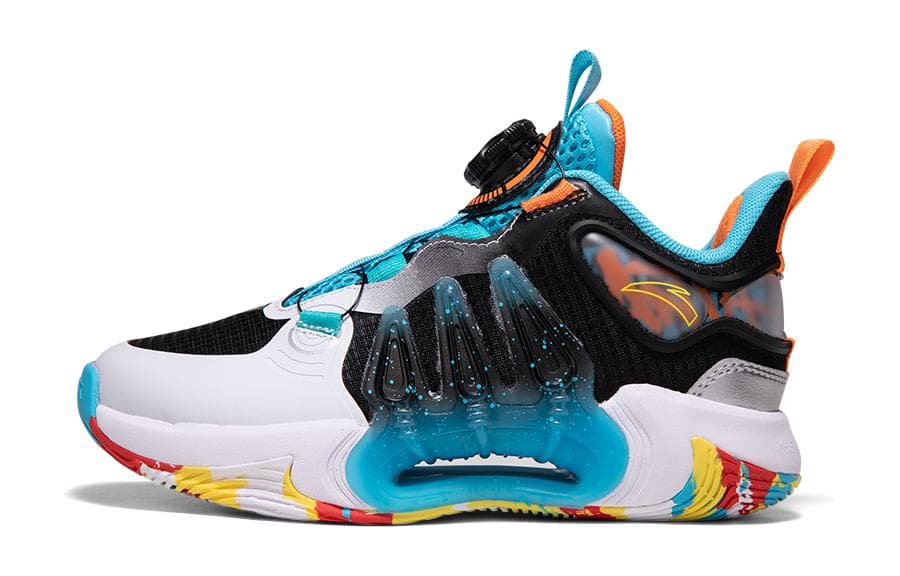 Antakids Qing Kuang Mid Top Children's Basketball Shoes