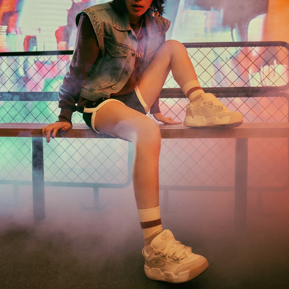 Обувь для скейтборда Champion Valve V2 с низким верхом, женские молочно-белые, розовые