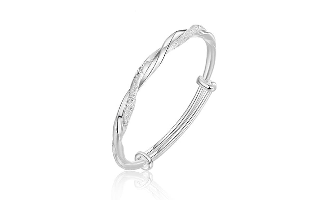 SHARK BABY S999 Тонкий серебряный браслет из стерлингового серебра, украшение на руку, удачи для женщин