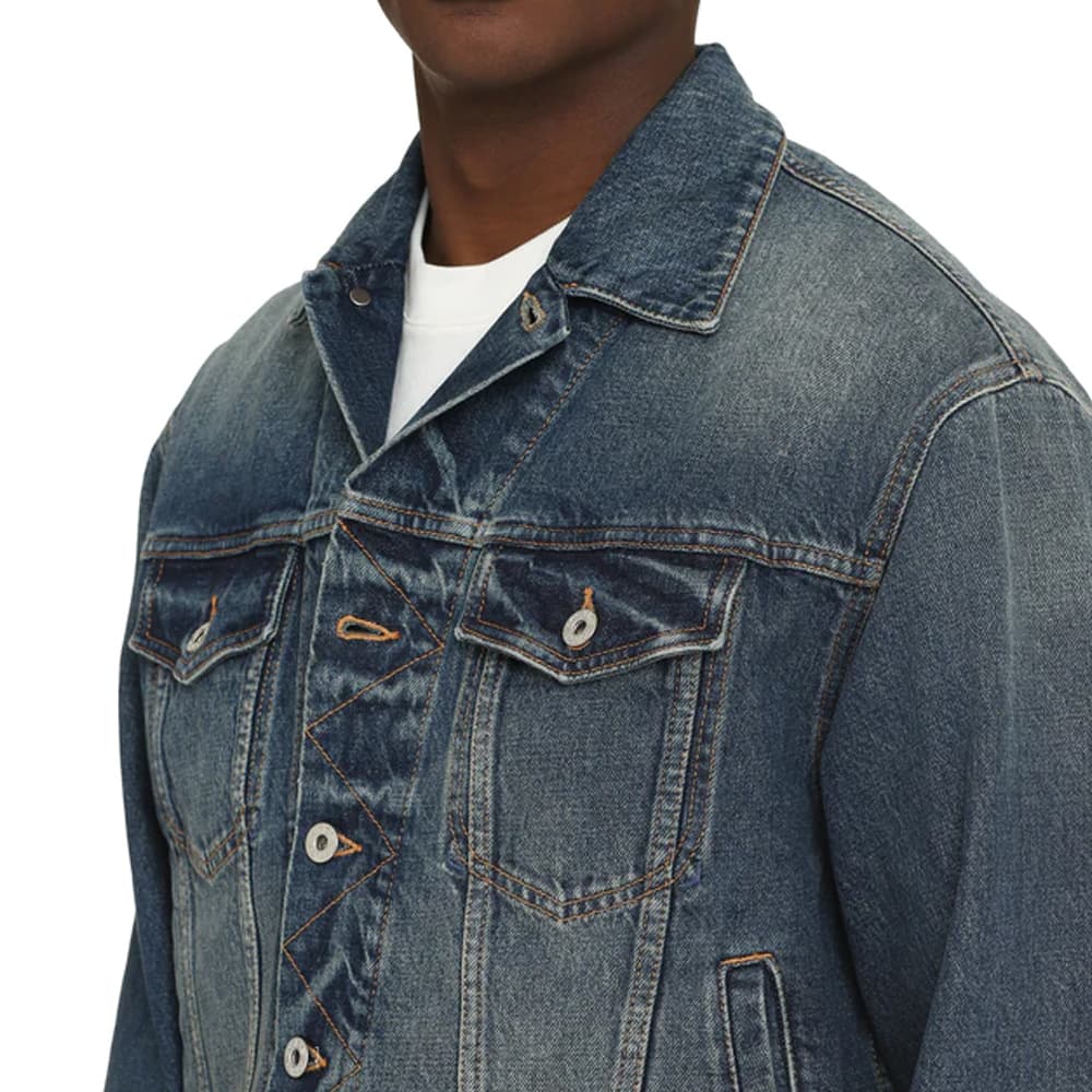 KENZO Укороченная джинсовая куртка на пуговицах