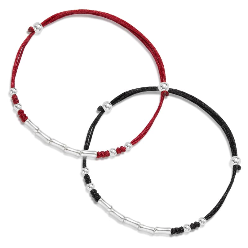 AGOVSKI Браслеты из серебряного материала унисекс