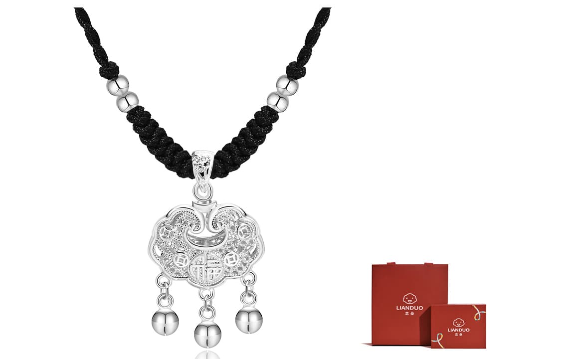LIANDUO Ожерелья из стерлингового серебра женские серебряные