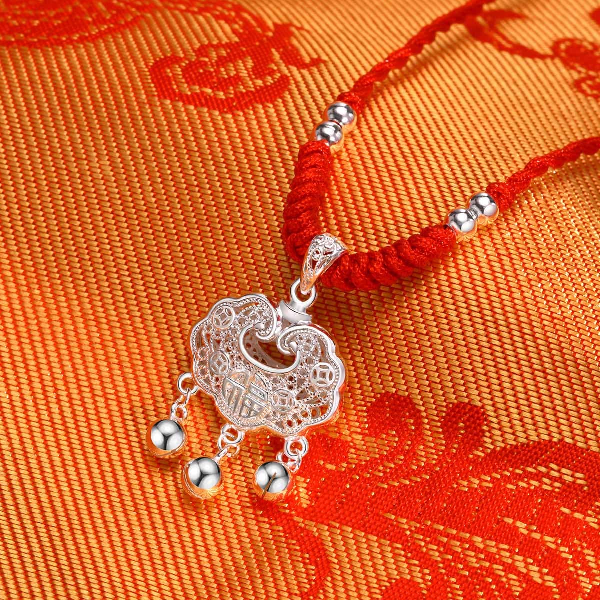 LIANDUO Ожерелья из стерлингового серебра женские серебряные