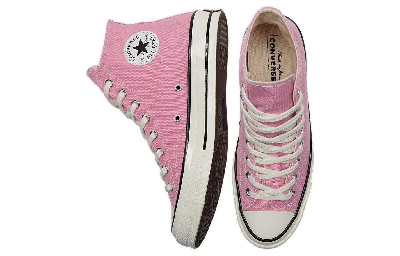 Converse Chuck 70 High, винтажный канвас, янтарно-розовый цвет