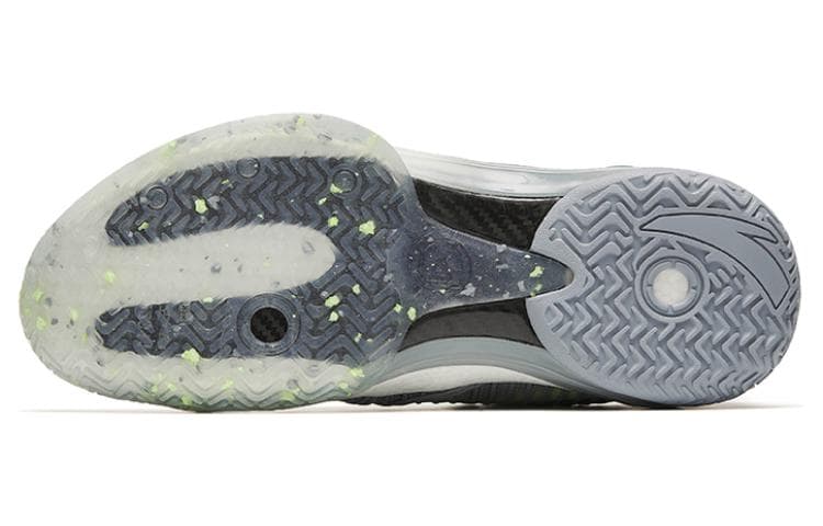 ANTA Frenzy 4 Pro Баскетбольные кроссовки мужские низкие серые/белые