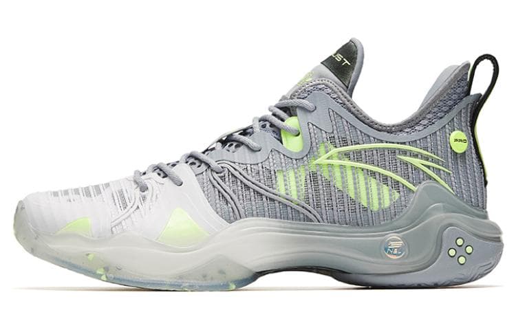 ANTA Frenzy 4 Pro Basketball Shoes Men's Low top Gray/White