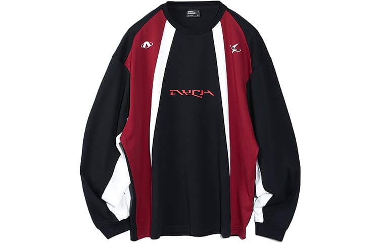 Футболка ROARINGWILD ARCH унисекс, черная, синяя