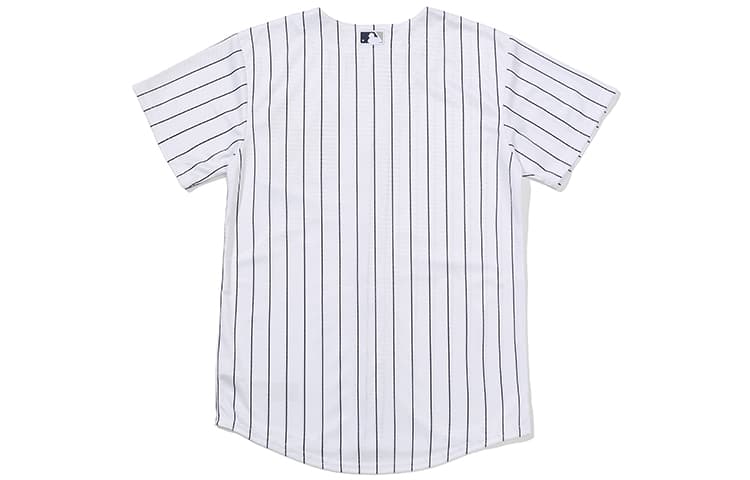 Рубашка с надписью Nike в полоску, летняя детская, черно-белая