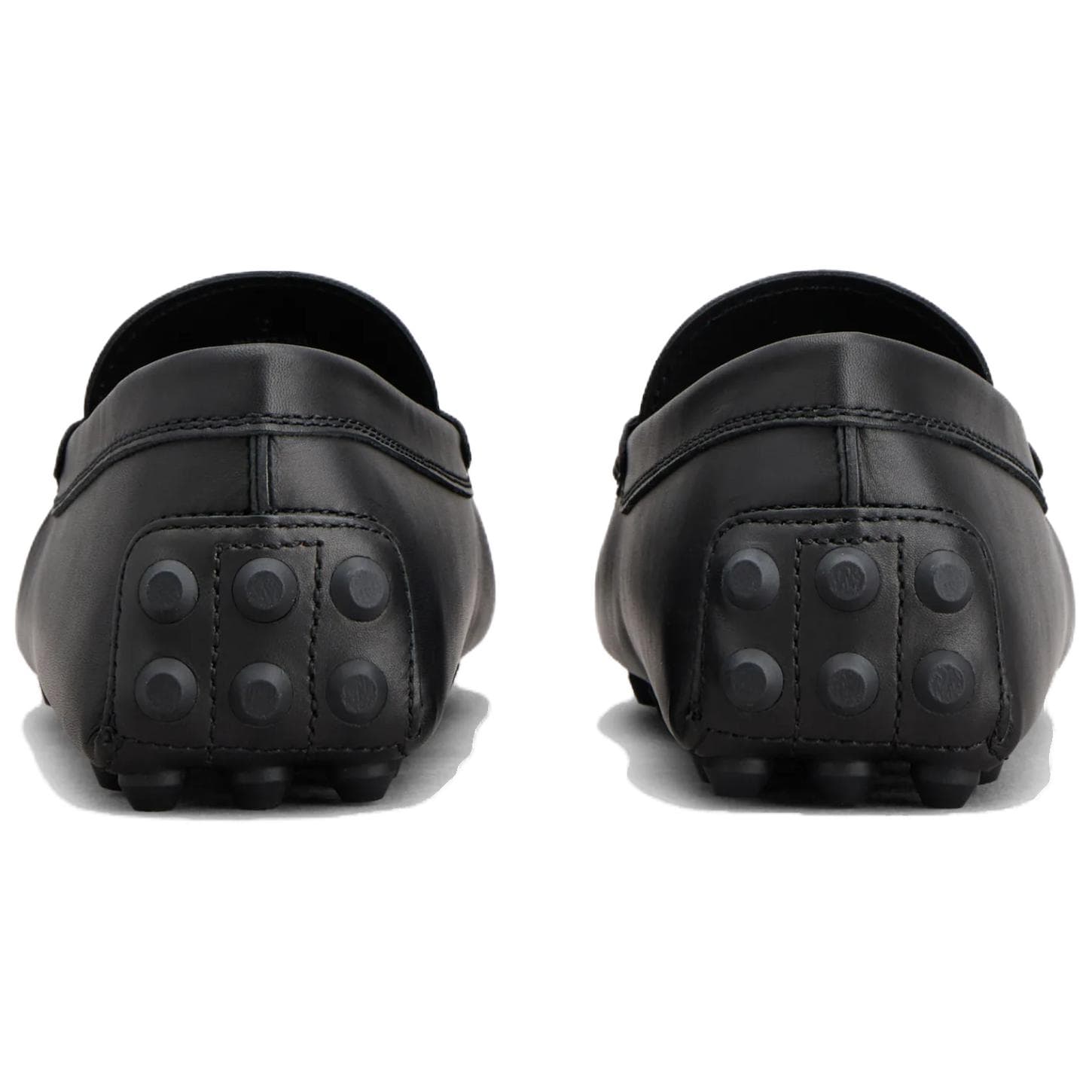 Лоферы с металлическим логотипом TOD'S Gommino