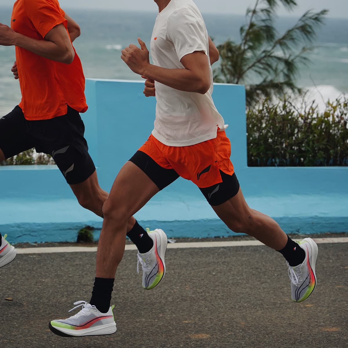 Подкладка Red Hare 6 Pro Амортизаторы Нескользящие устойчивые к истиранию низкие марафонские кроссовки мужские белые