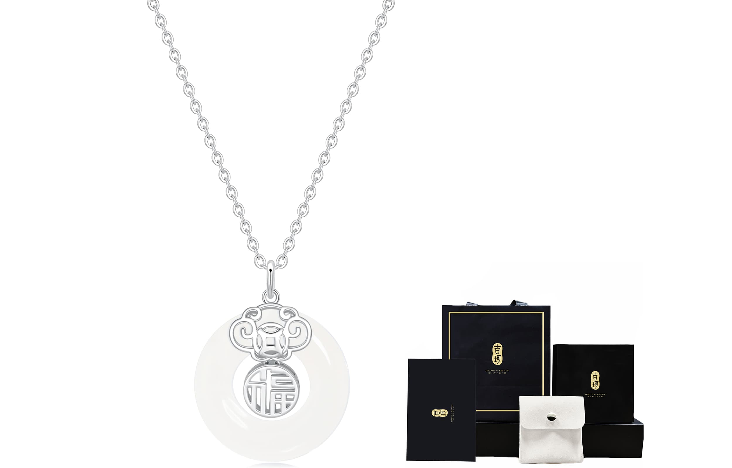 Женские ожерелья с цветной глазурью Jodie&Kevin