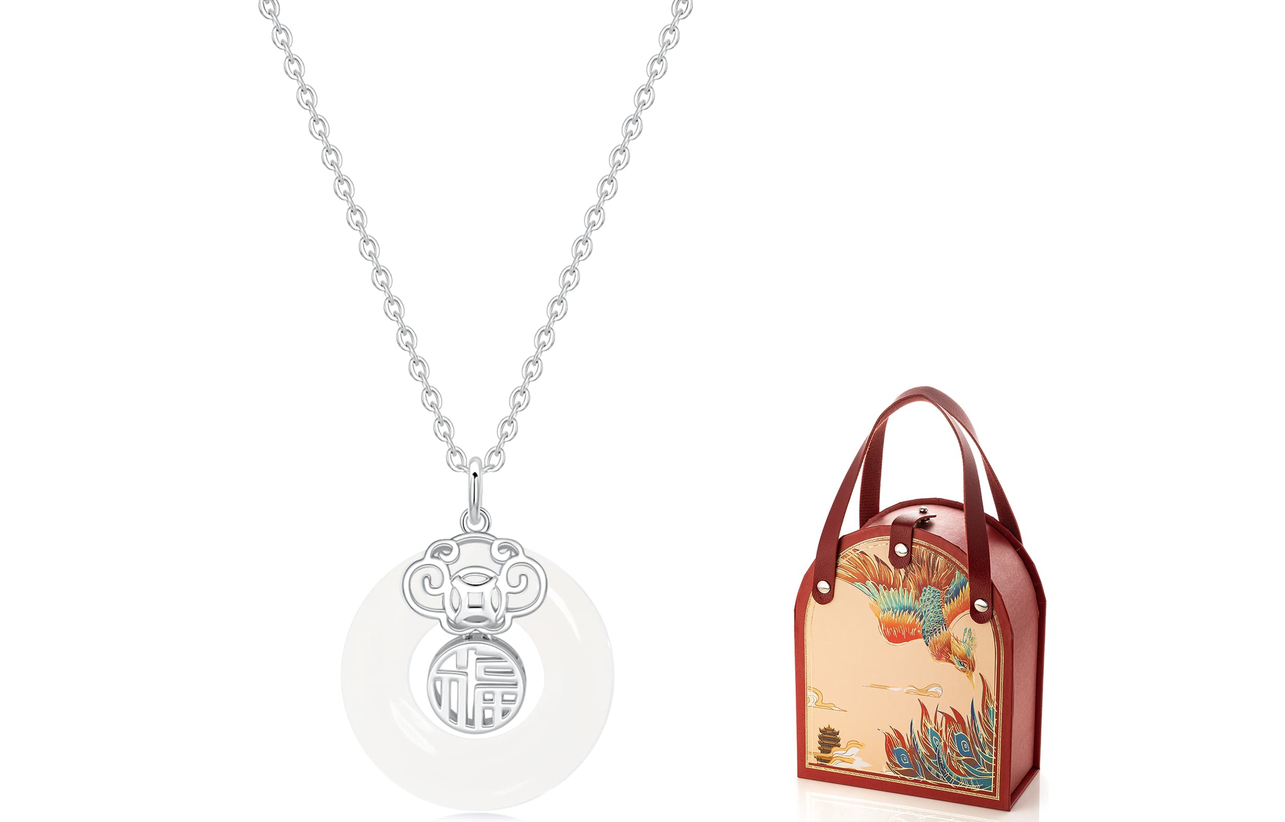 Женские ожерелья с цветной глазурью Jodie&Kevin