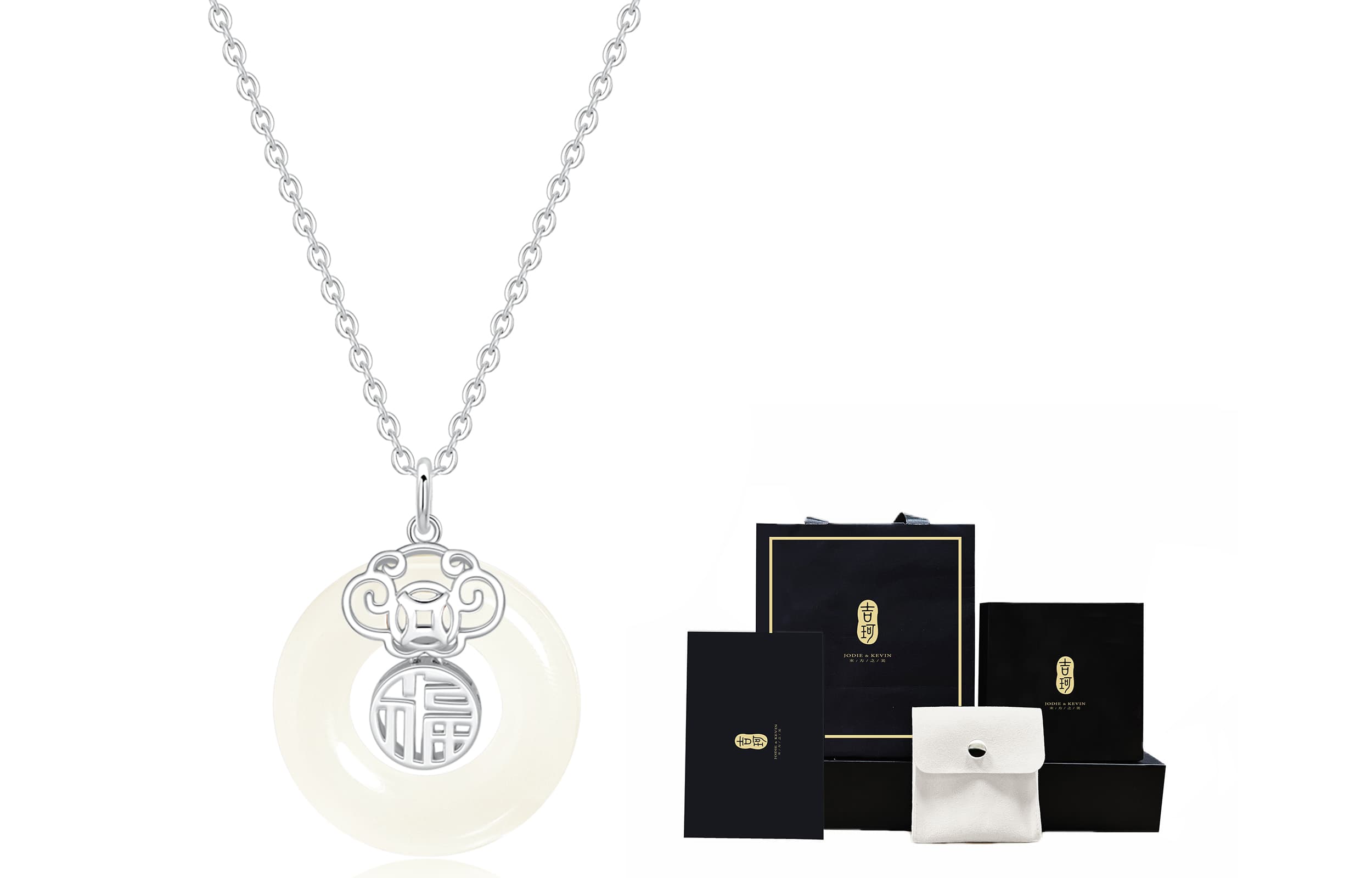 Женские ожерелья с цветной глазурью Jodie&Kevin