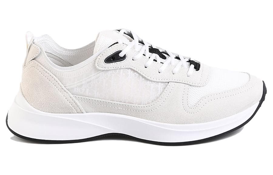 Замша DIOR B25 Runner White Oblique