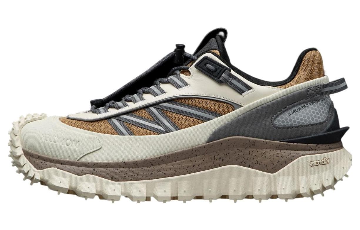 Moncler Trailgrip Beige White