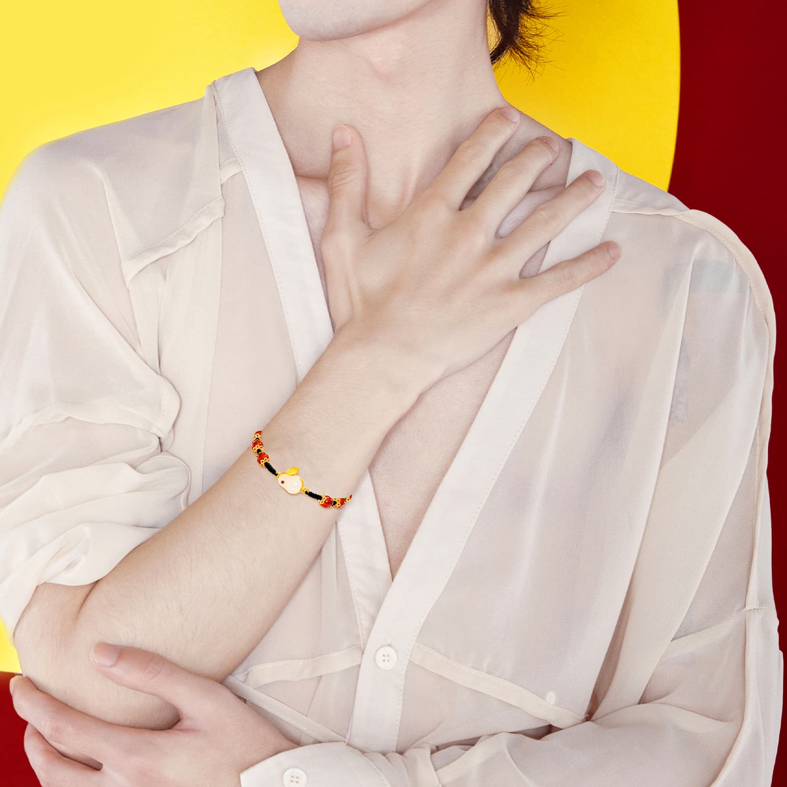 Браслеты Jodie&Kevin с агатом унисекс