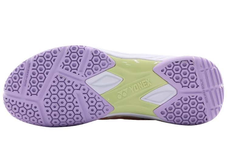 YONEX Power Cushion 620CR Амортизаторы Нескользящие устойчивые к истиранию низкие туфли для бадминтона Женские ярко-розовые