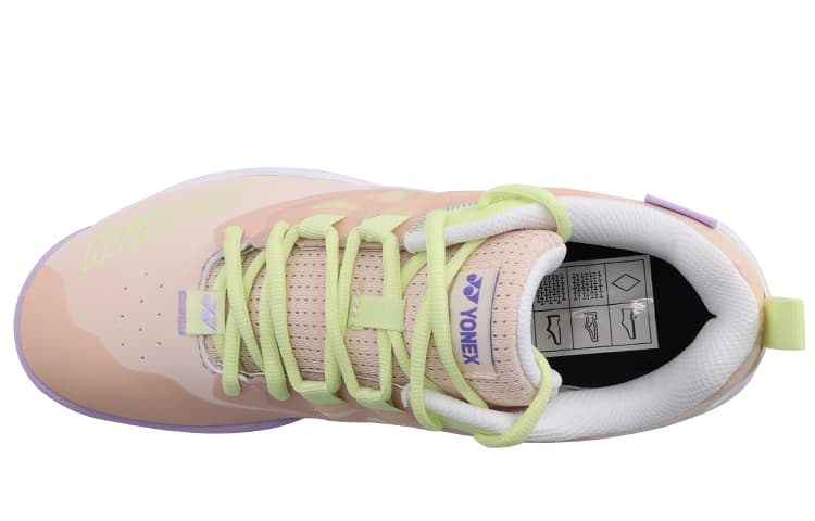 YONEX Power Cushion 620CR Амортизаторы Нескользящие устойчивые к истиранию низкие туфли для бадминтона Женские ярко-розовые