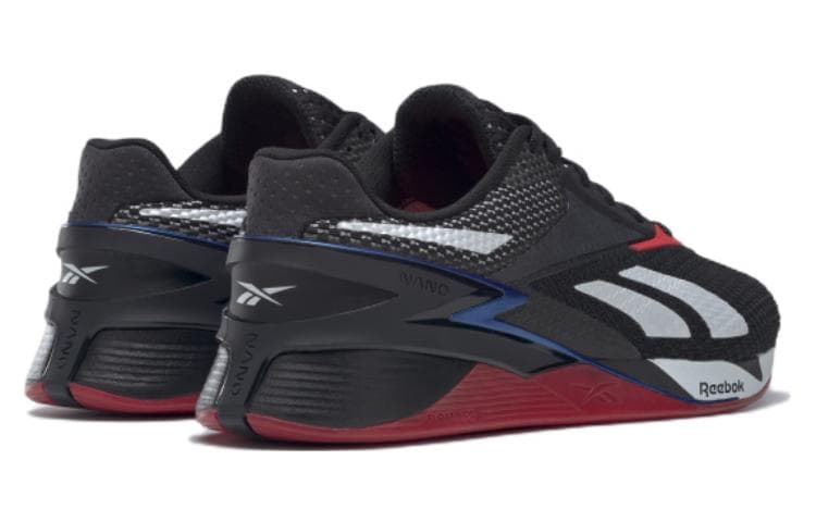 Reebok Nano X3, черный, синий, красный
