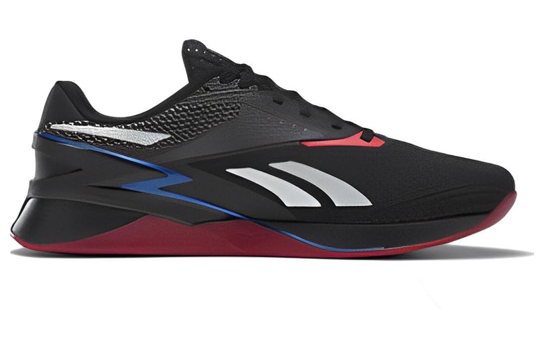 Reebok Nano X3, черный, синий, красный