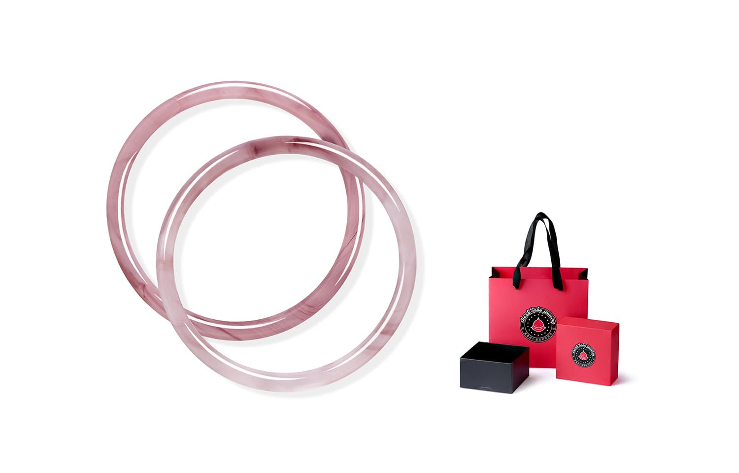 Женские браслеты SHARK BABY с цветной глазурью