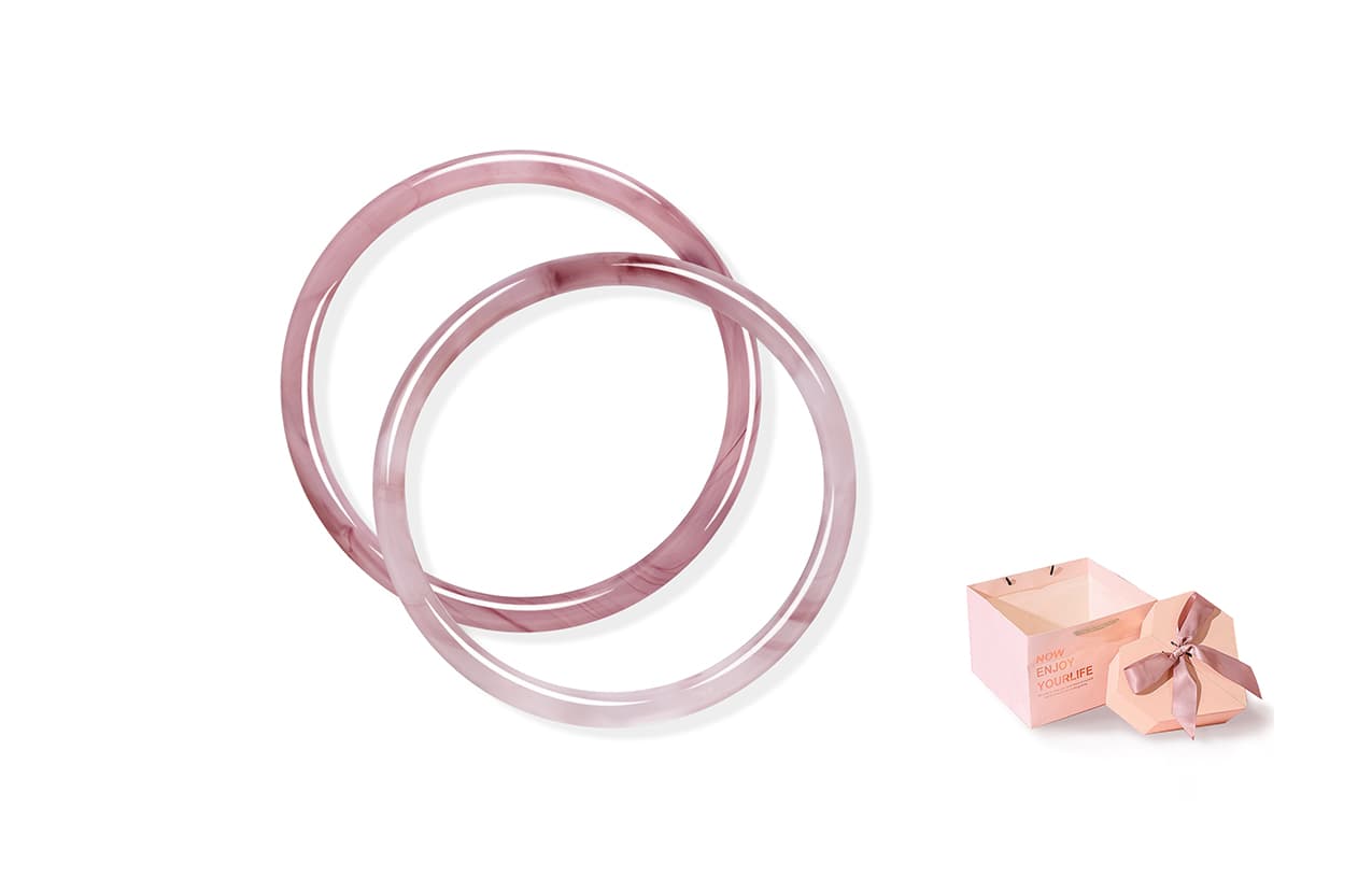 Женские браслеты SHARK BABY с цветной глазурью