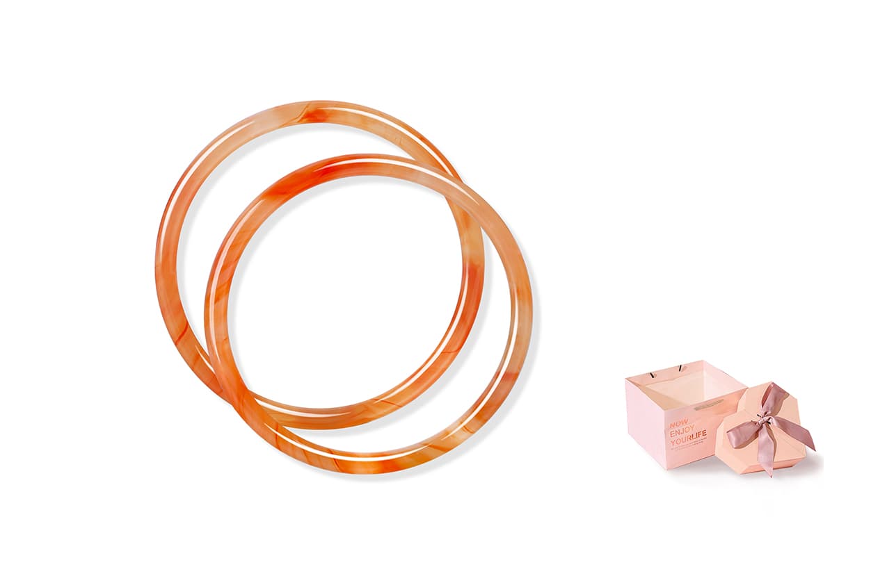 Женские браслеты SHARK BABY с цветной глазурью