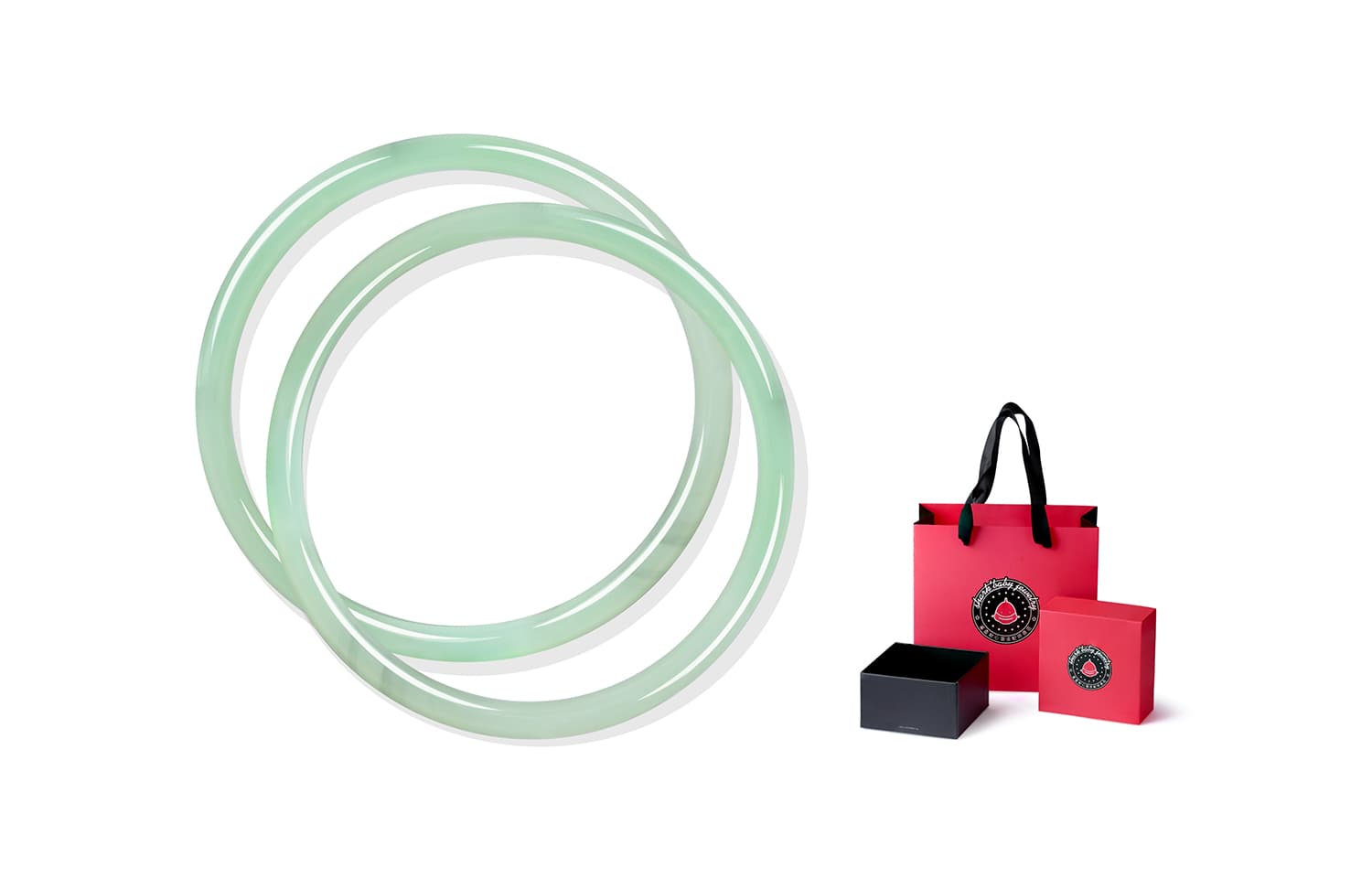 Женские браслеты SHARK BABY с цветной глазурью