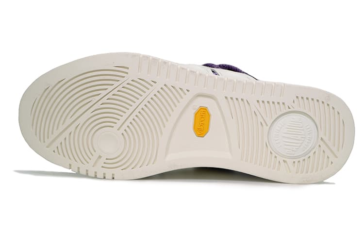 D.Desirable x Palladium Philosopher's Stone Series Туфли для скейтборда со средним верхом, мужские фиолетовые, белые