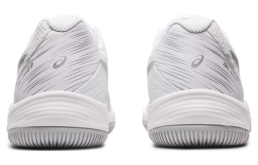 Женские кроссовки ASICS Gel Game 9, белые, чистое серебро