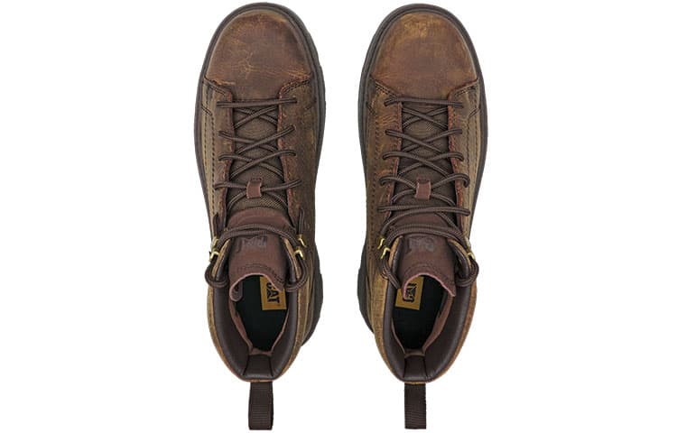 Нескользящие уличные ботинки CAT Modulate WP Collection до щиколотки, мужские коричневые