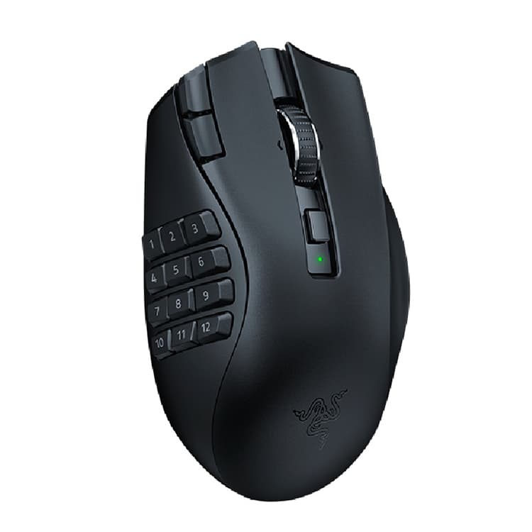 Razer Nagavad Serpent V2 Modular Wireless, Mechanical Thumb Buttons With RGB Lighting Gaming Mouse