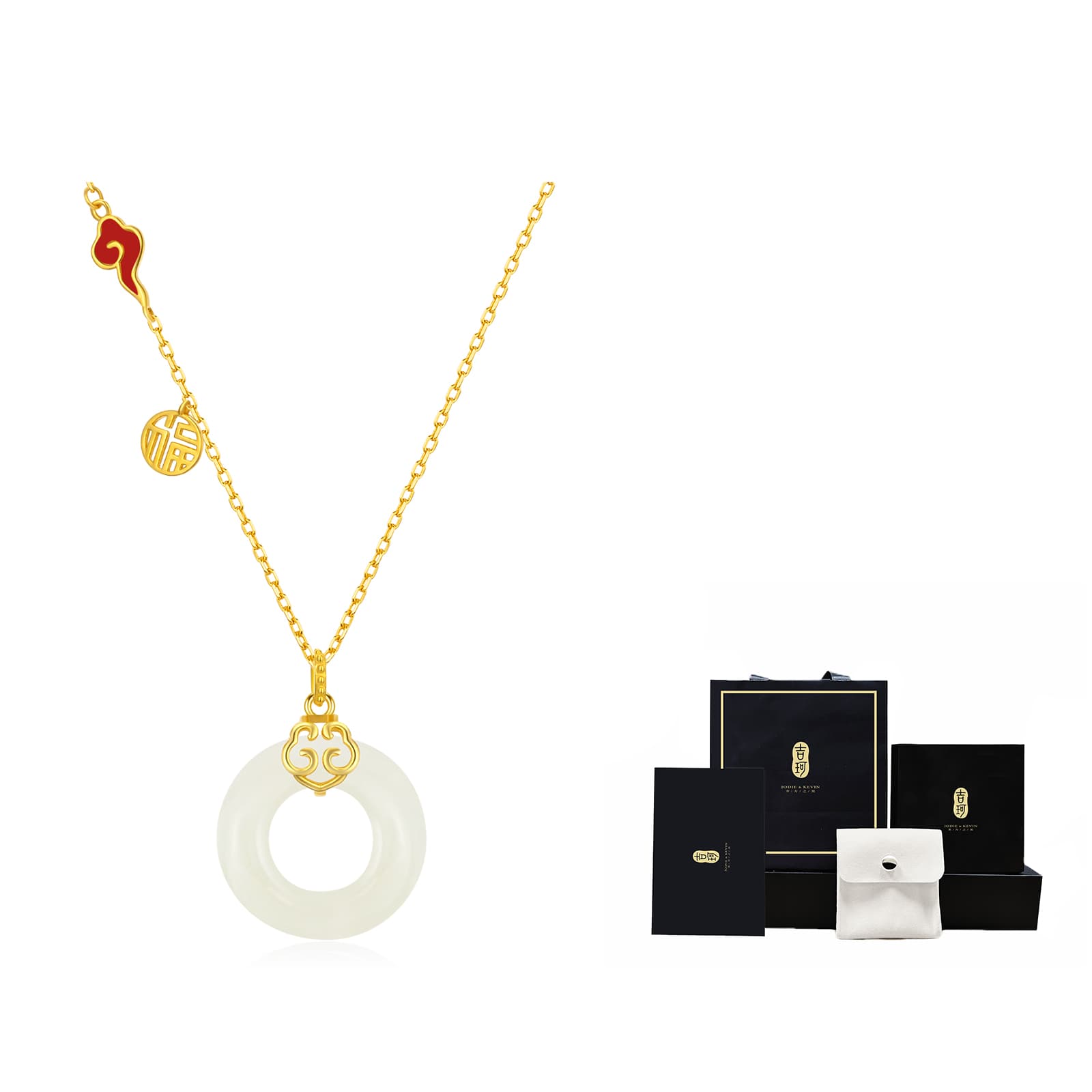 Женские ожерелья с цветной глазурью Jodie&Kevin