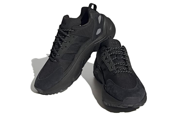 Adidas Zx 22 Boost «Черный светоотражающий материал»