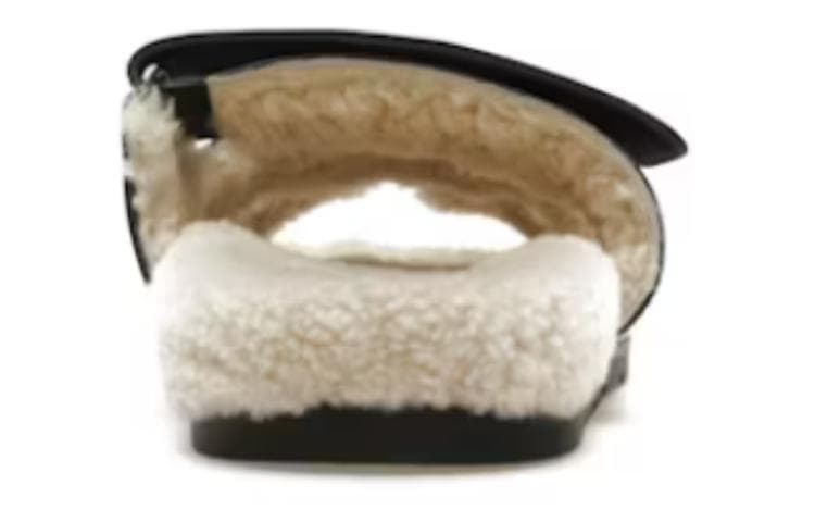 HERMES Шипр Шерлинг Нуар/Экрю Женская телячья кожа